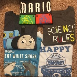 5 graphic shirts